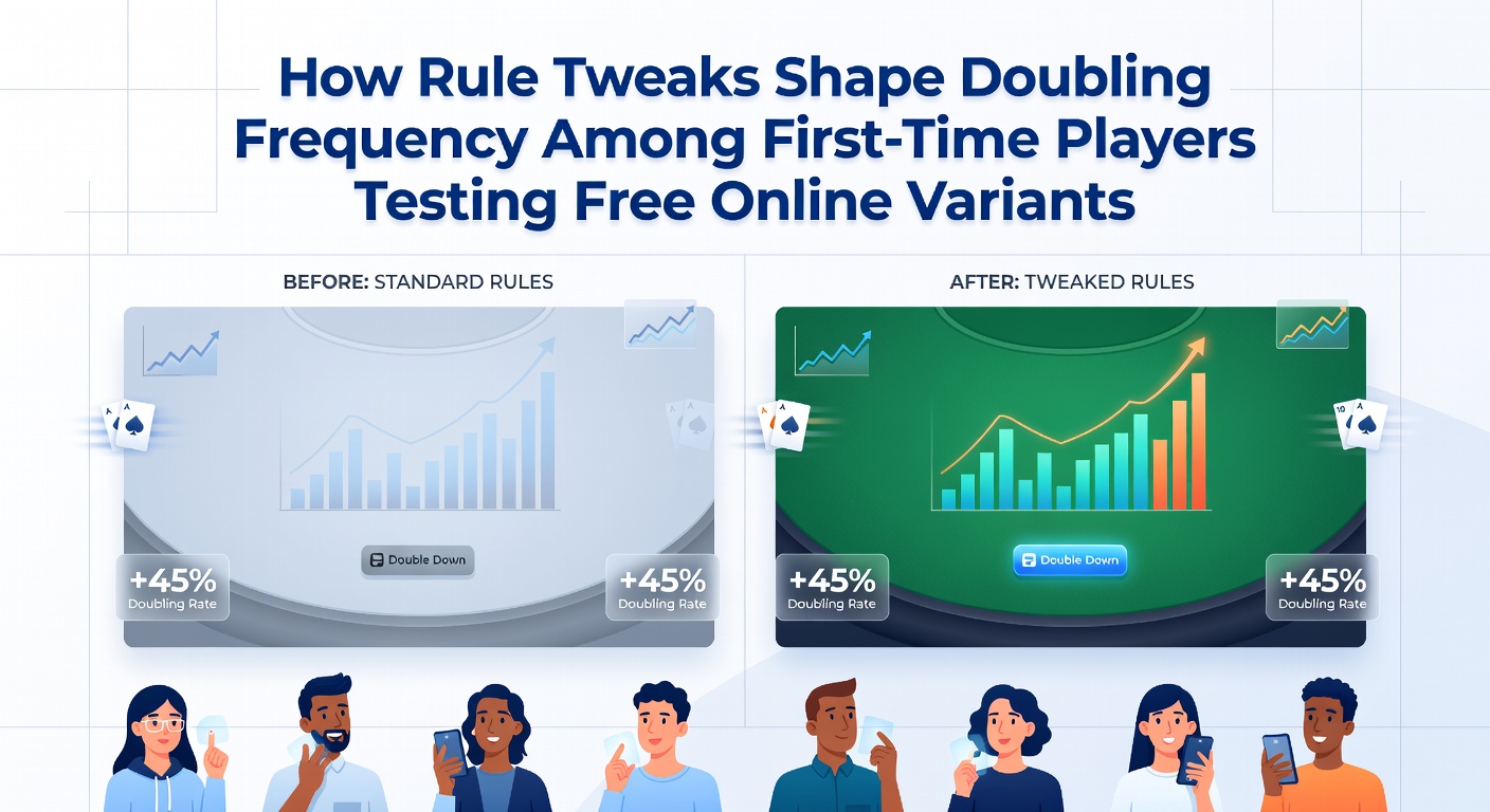 First-time players exploring blackjack rule variations on free online platforms
